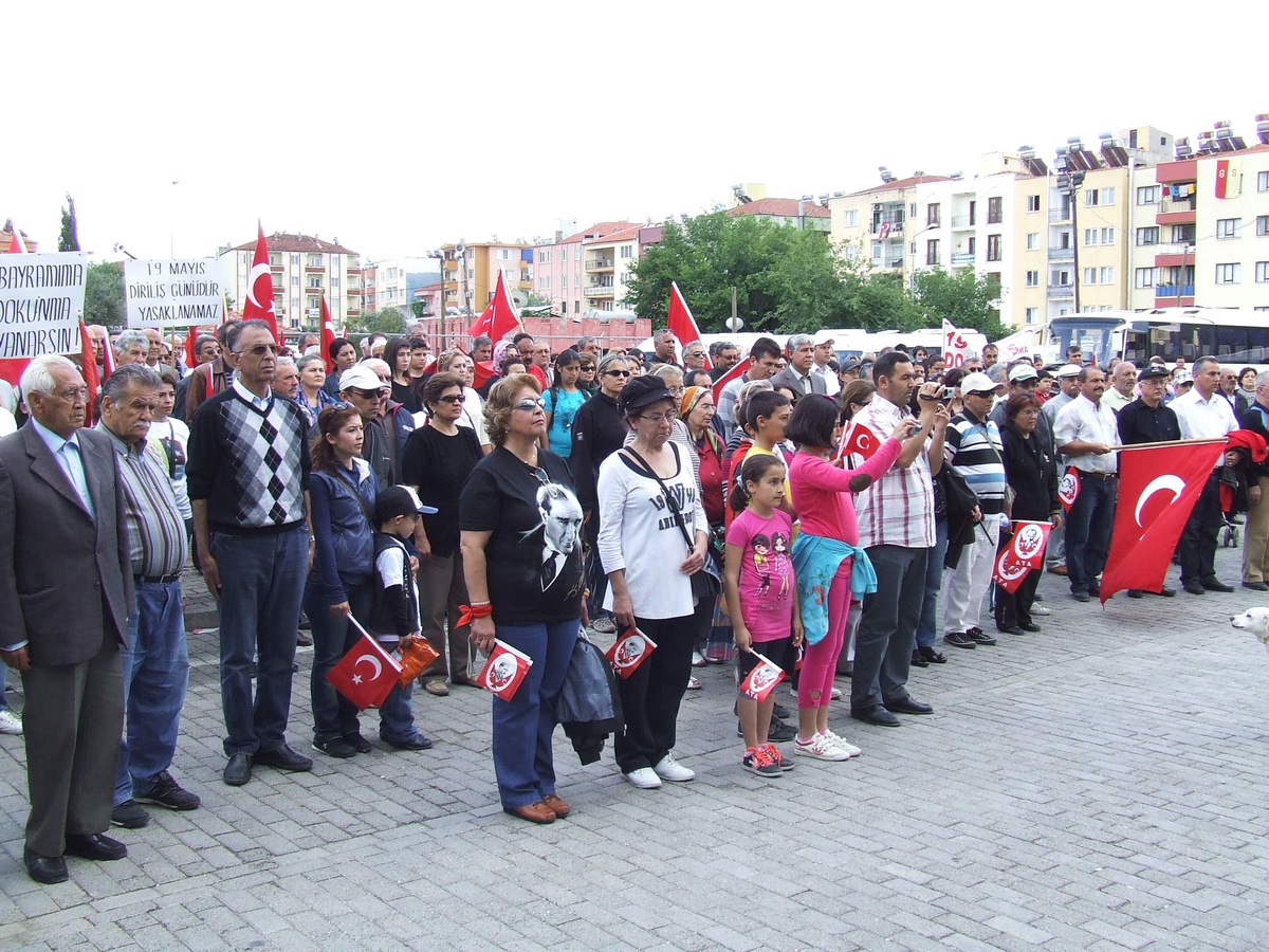 Ortaca'da '19 Mayıs Atatürk Yürüyüşü'ne Büyük İlgi