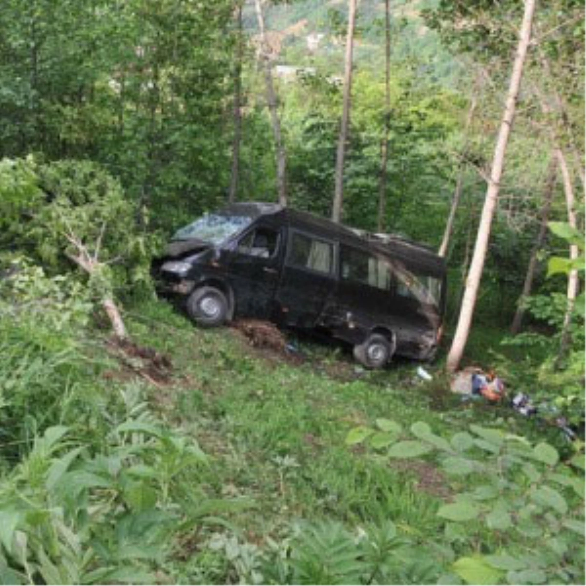 Trabzon\'da Trafik Kazası: 15 Yaralı