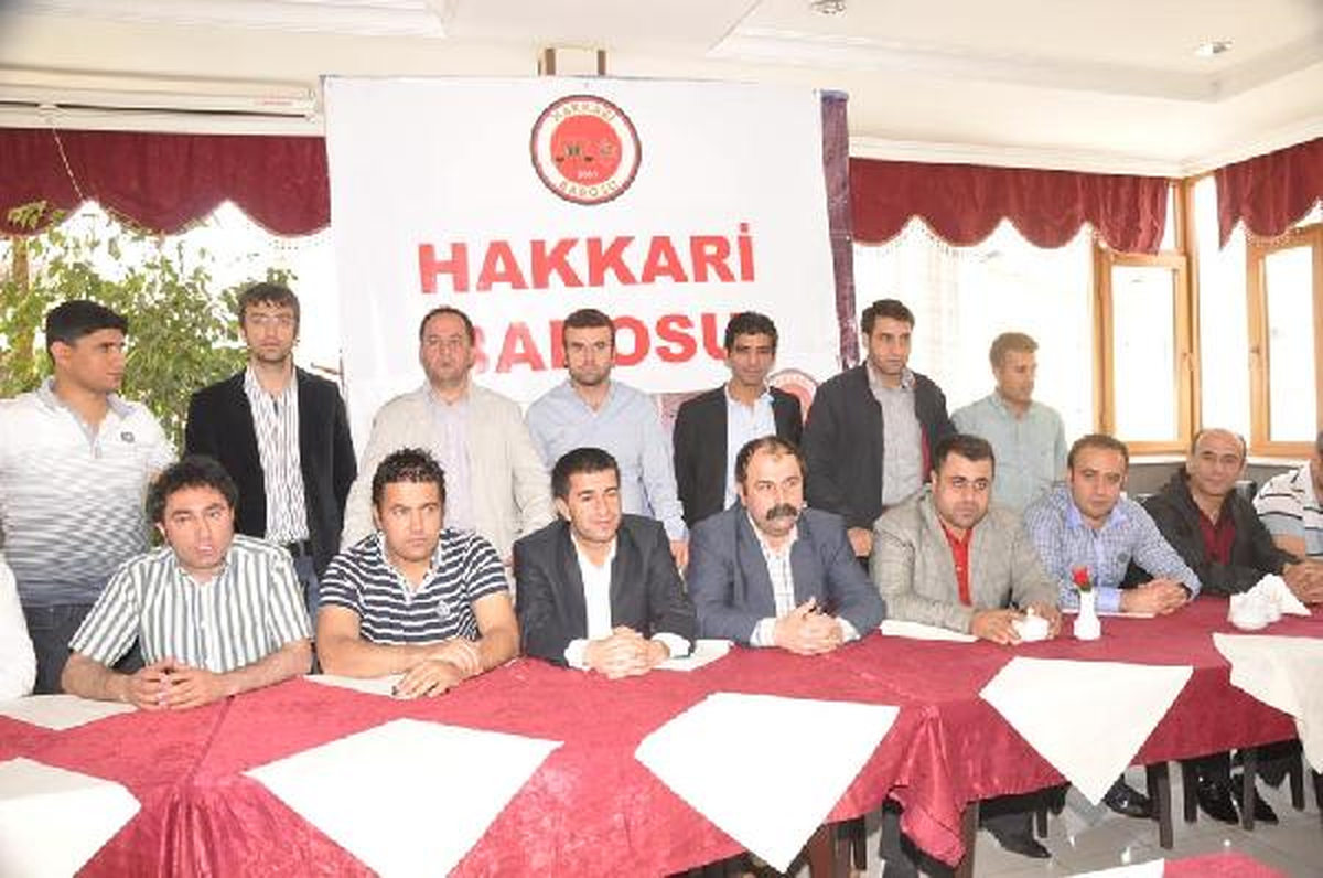 17 Baro Başkanı Hakkari'de Sorunları Masaya Yatırdı