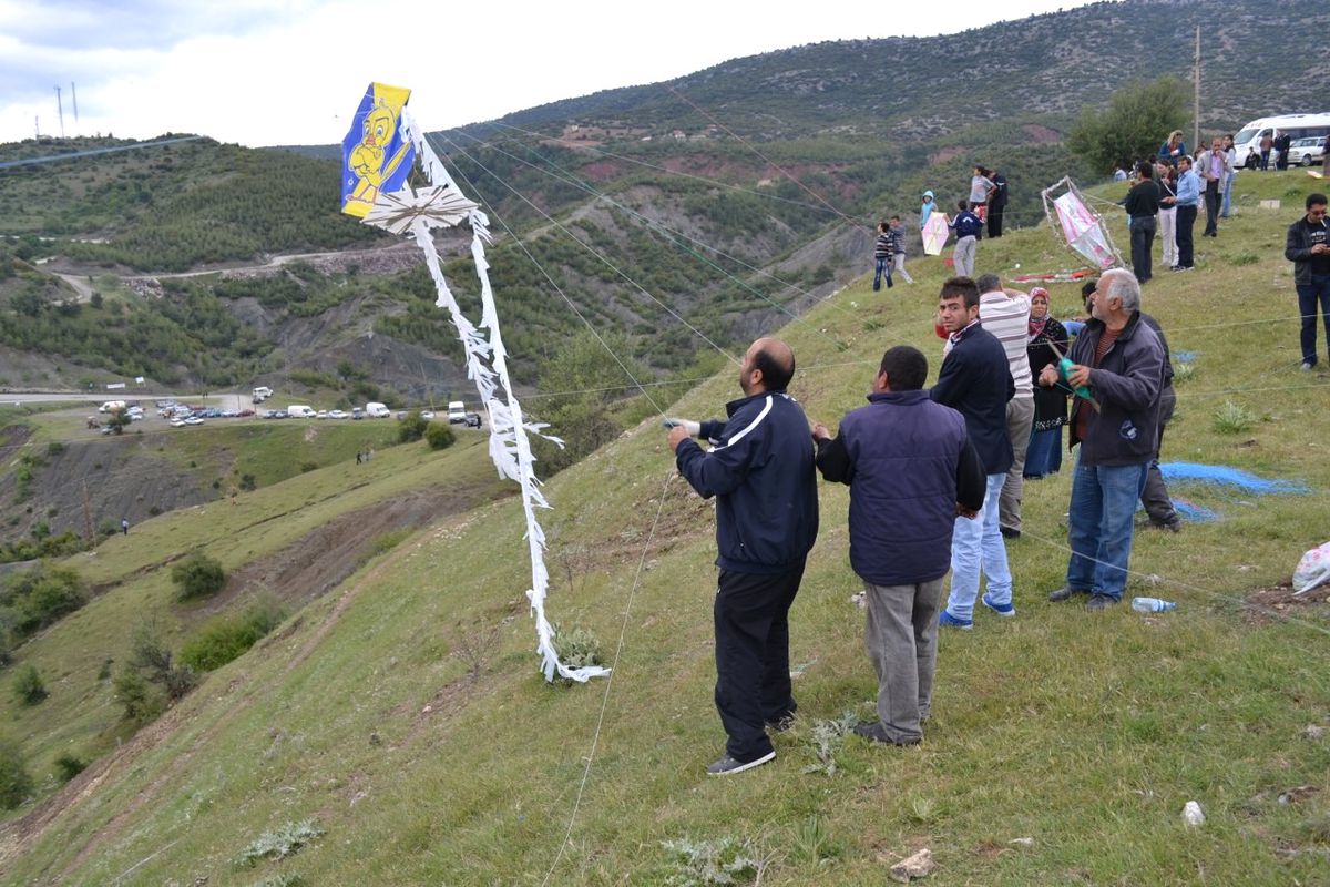 Antik Kentte Uçurtma Şenliği