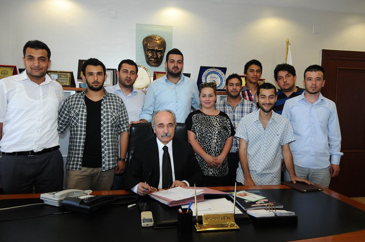 CHP\'li Gençlerden Başkan Genc\'e Ziyaret
