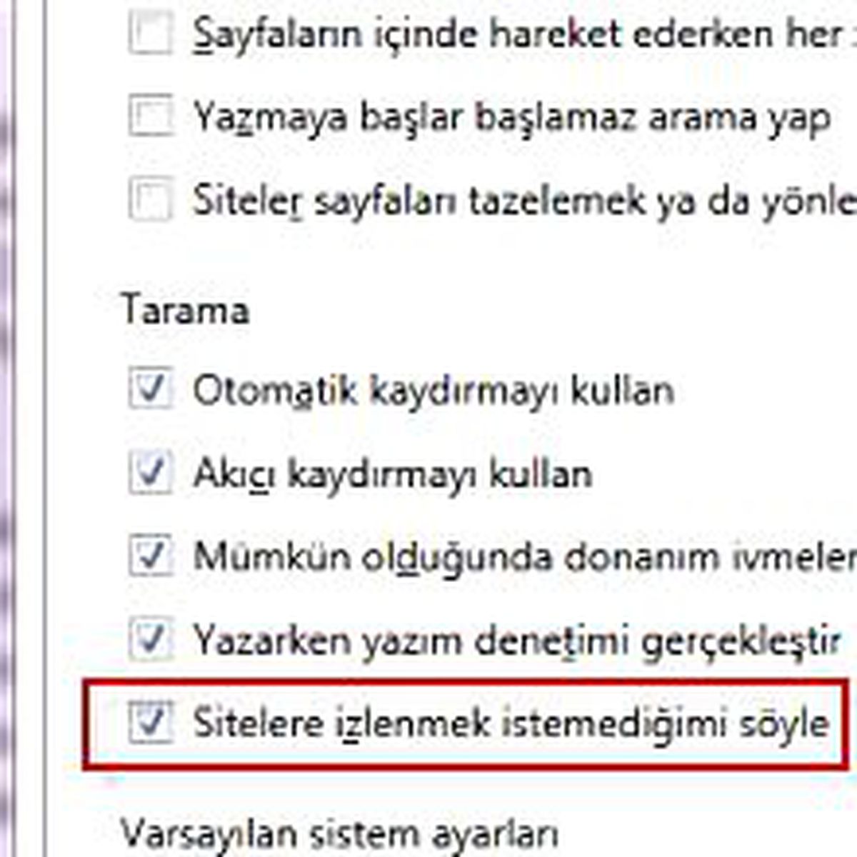 Dev Siteden Firefox\'a Destek!