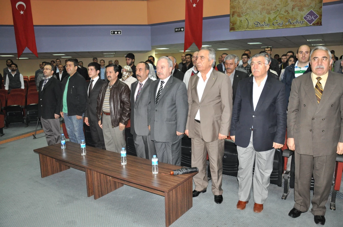 Erdal Sarızeybek\'ten Terör ve Demokrasi Konferansı