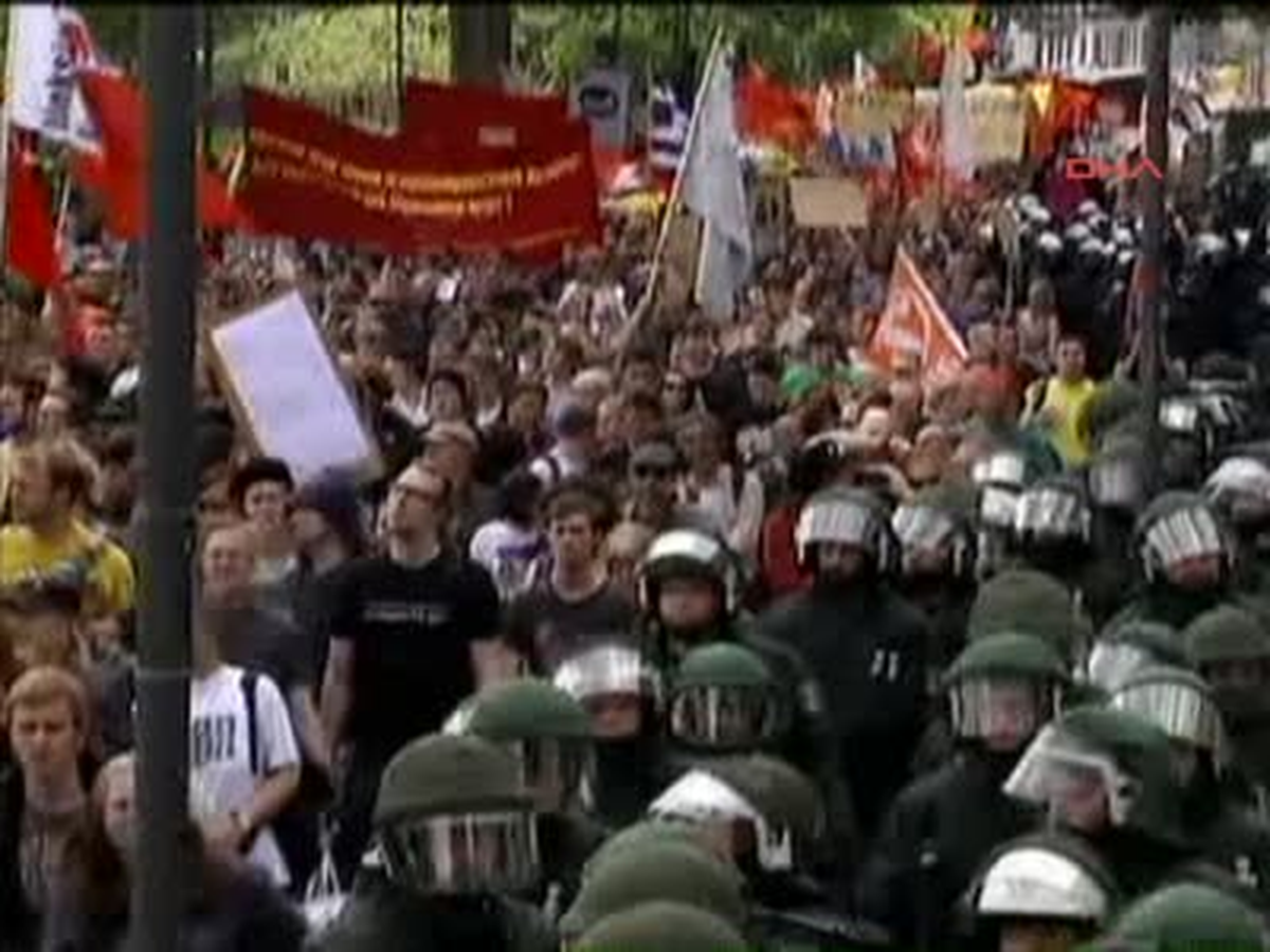 Frankfurt'taki 'Blockupy' Eylemleri Olaysız Bitti