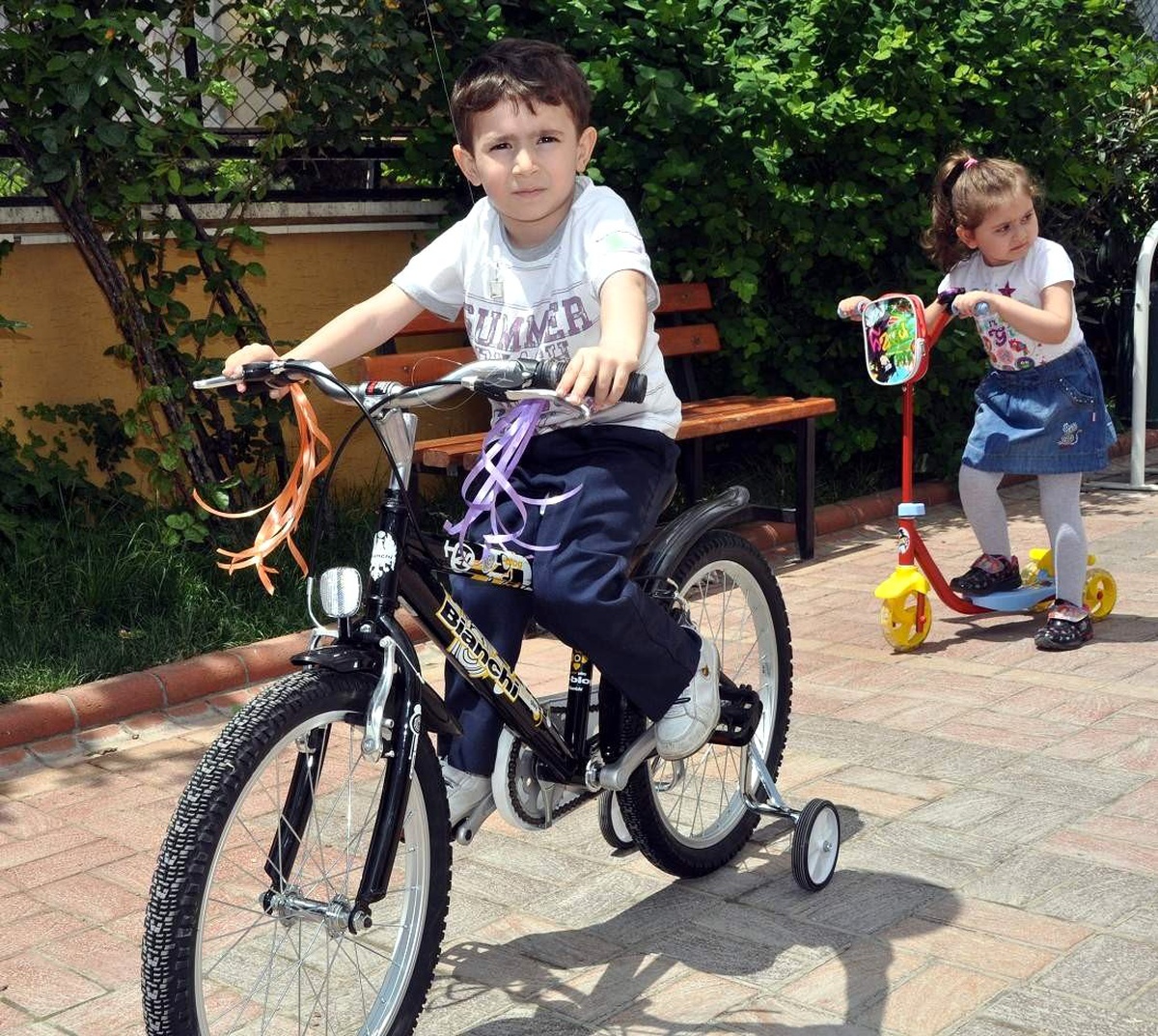 Gkv Anaokulundan Muhteşem Bisiklet Şenliği