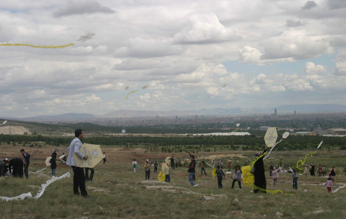Konya\'da Uçurtma Şenliği