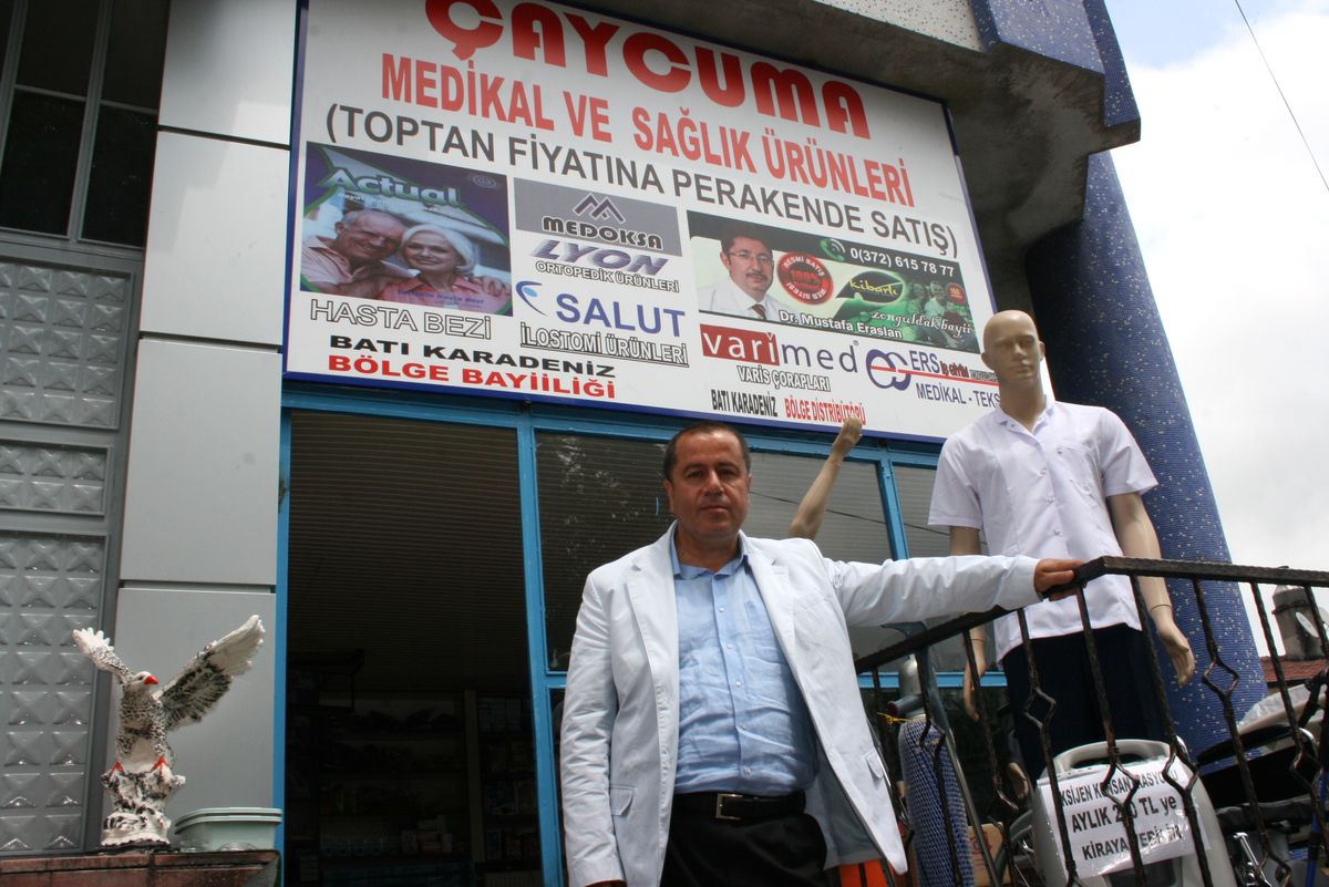 Medikal Sağlık Ürünleri Çaycuma'da Hizmete Başladı