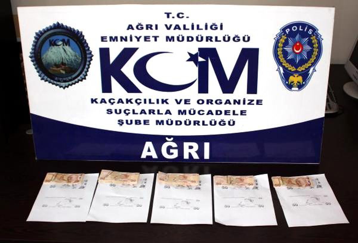 Ağrı\'da Sahte Para Operasyonu