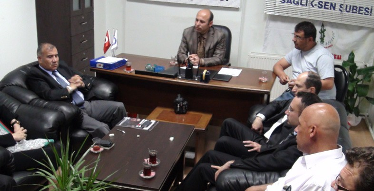 AK Parti Aksaray Milletvekillerinden Sağlık-Sen'e Ziyaret