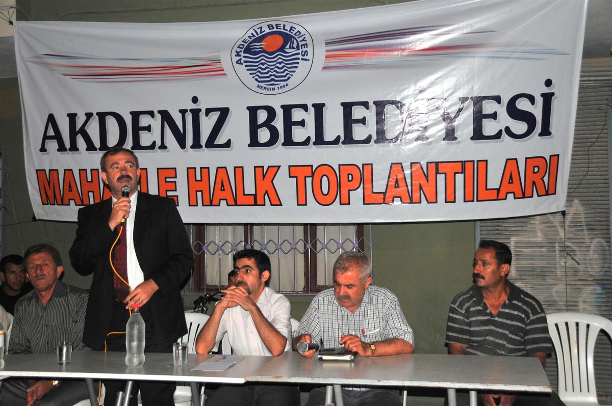 Akdeniz Belediyesi\'nin Geleneksel Mahalle Halk Toplantıları Başlıyor