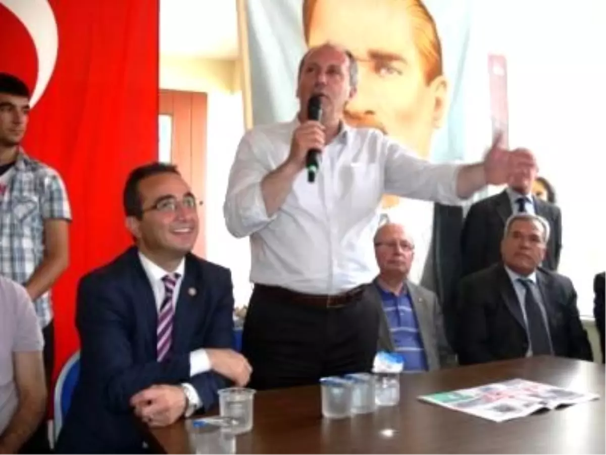 CHP Grup Başkan Vekili Muharrem İnce\'den Söke\'ye Ziyaret