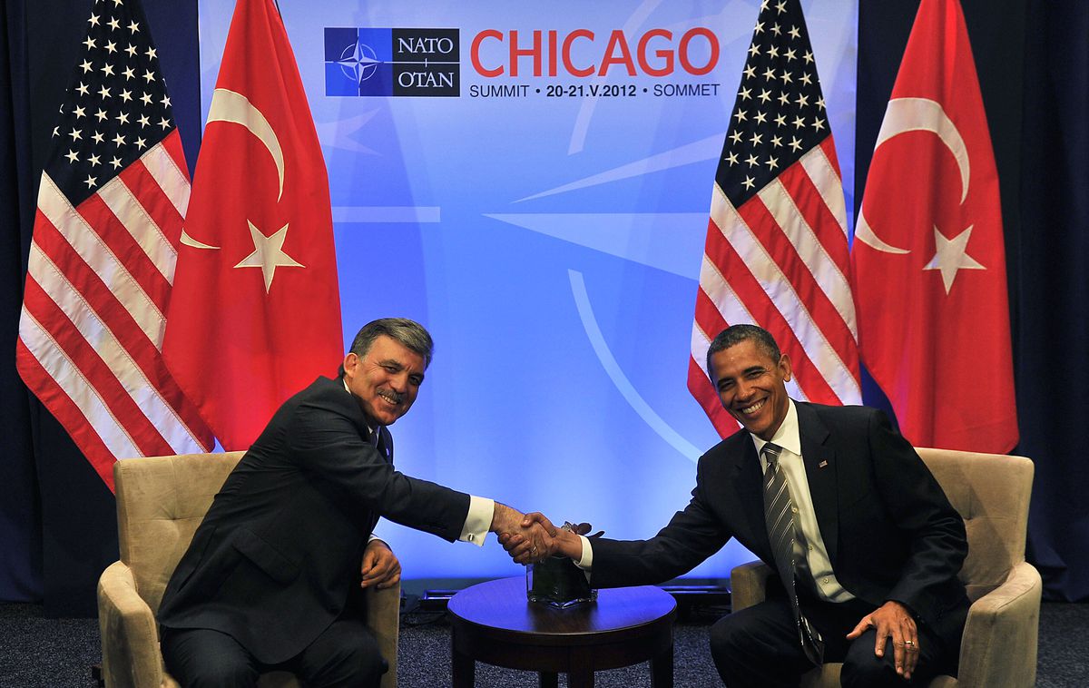 Cumhurbaşkanı Gül, Obama ile Görüştü