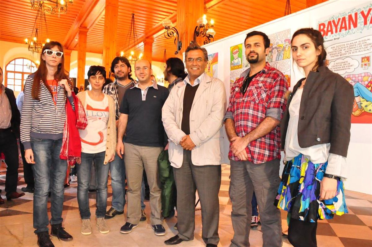 Devsanat-Karikatür Sergisi Açıldı