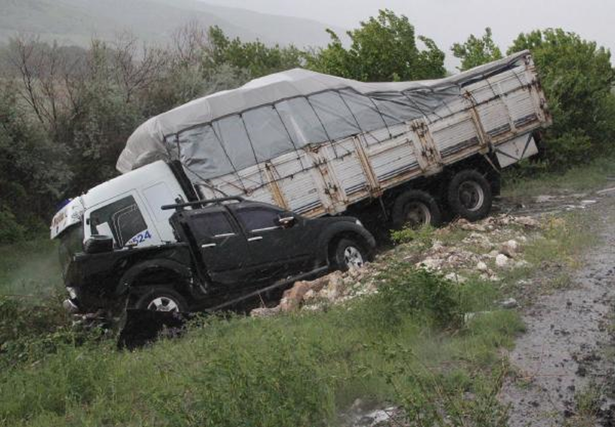 Dolu Yağışında Kaza Yaptı, Öldü