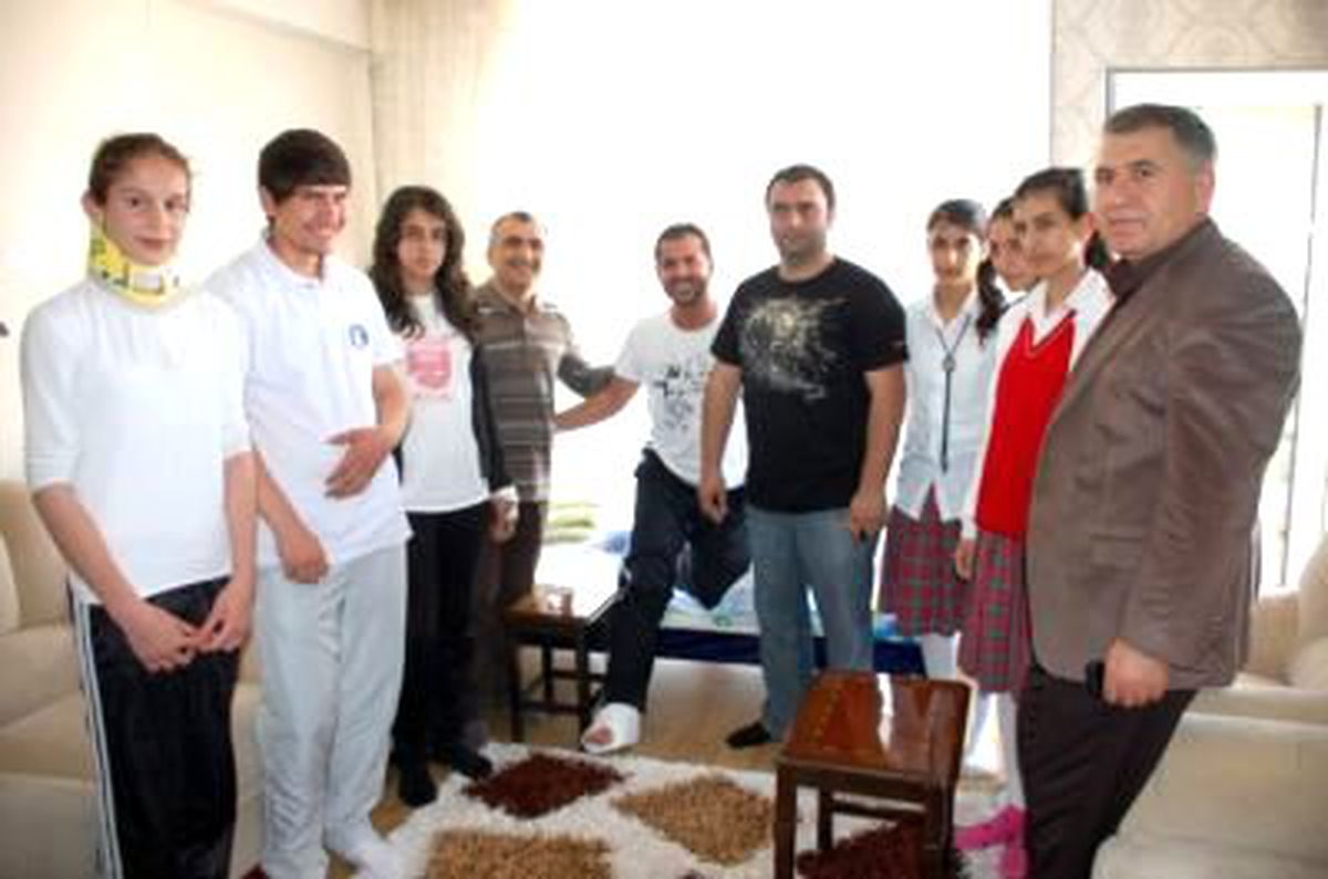 Eskrim Federasyonu Başkanı Bilgin'den Yaralı Sporculara Ziyaret