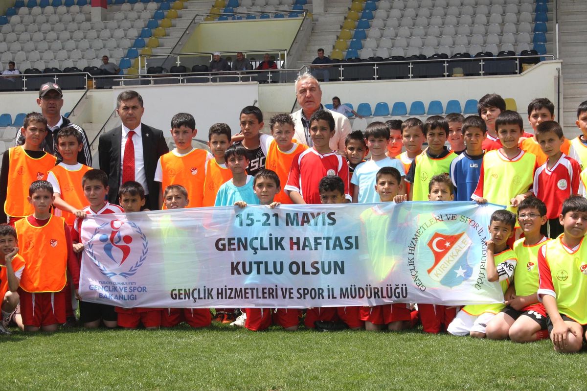 Kırıkkale'de Grassroots Futbol Şenliği Yapıldı