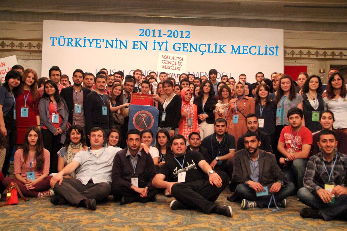 Malatya Kent Konseyi Gençlik Meclisi Türkiye Birincisi Oldu