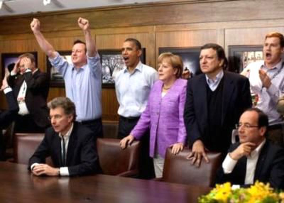 Merkel\'in Yıkıldığı An