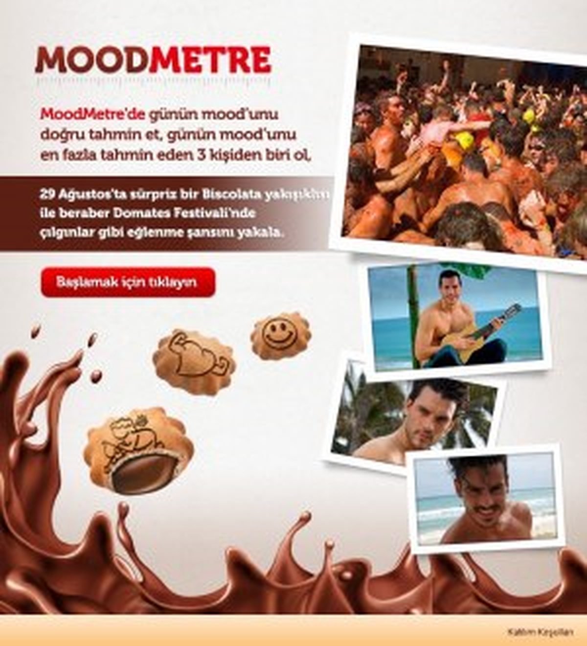 \'Moodmetre\'yi Kullan, İspanya\'da Domates Festivali\'