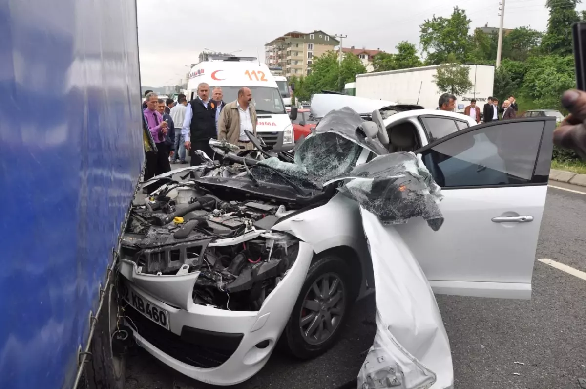 Ordu\'da Trafik Kazası: 4 Yaralı