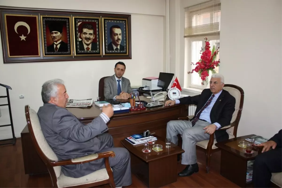 Özünal\'dan Aksaray İl Genel Meclis Başkanı Doyğun\'a Ziyaret