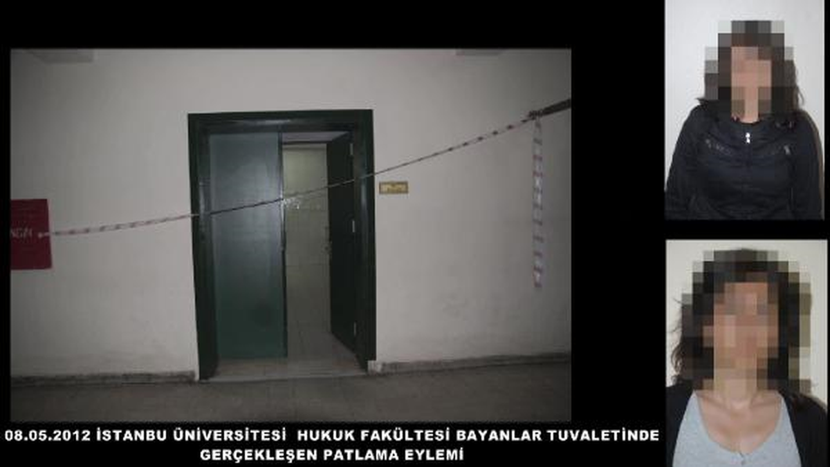Patlama Kadınlar Tuvaletini Bu Hale Getirdi