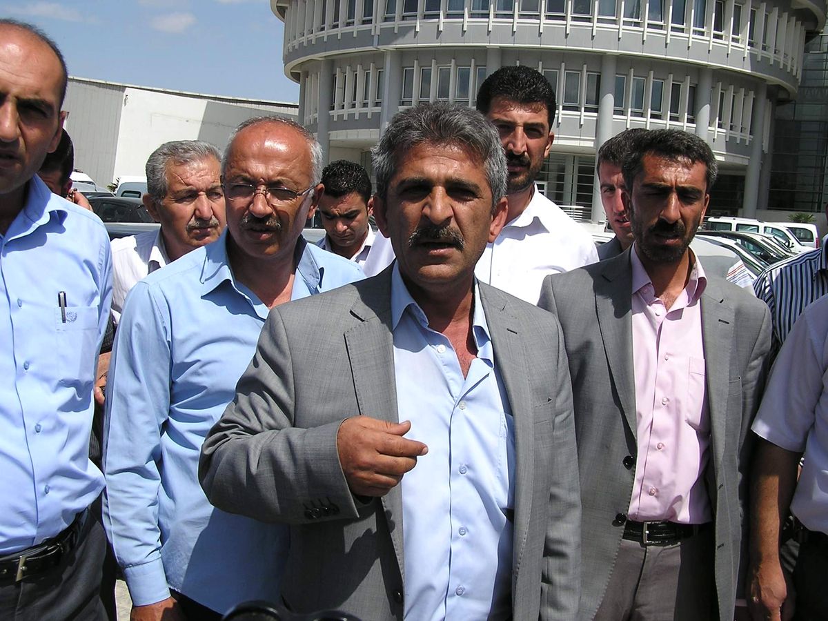 S Plakalı Minibüsçülerden Eylem