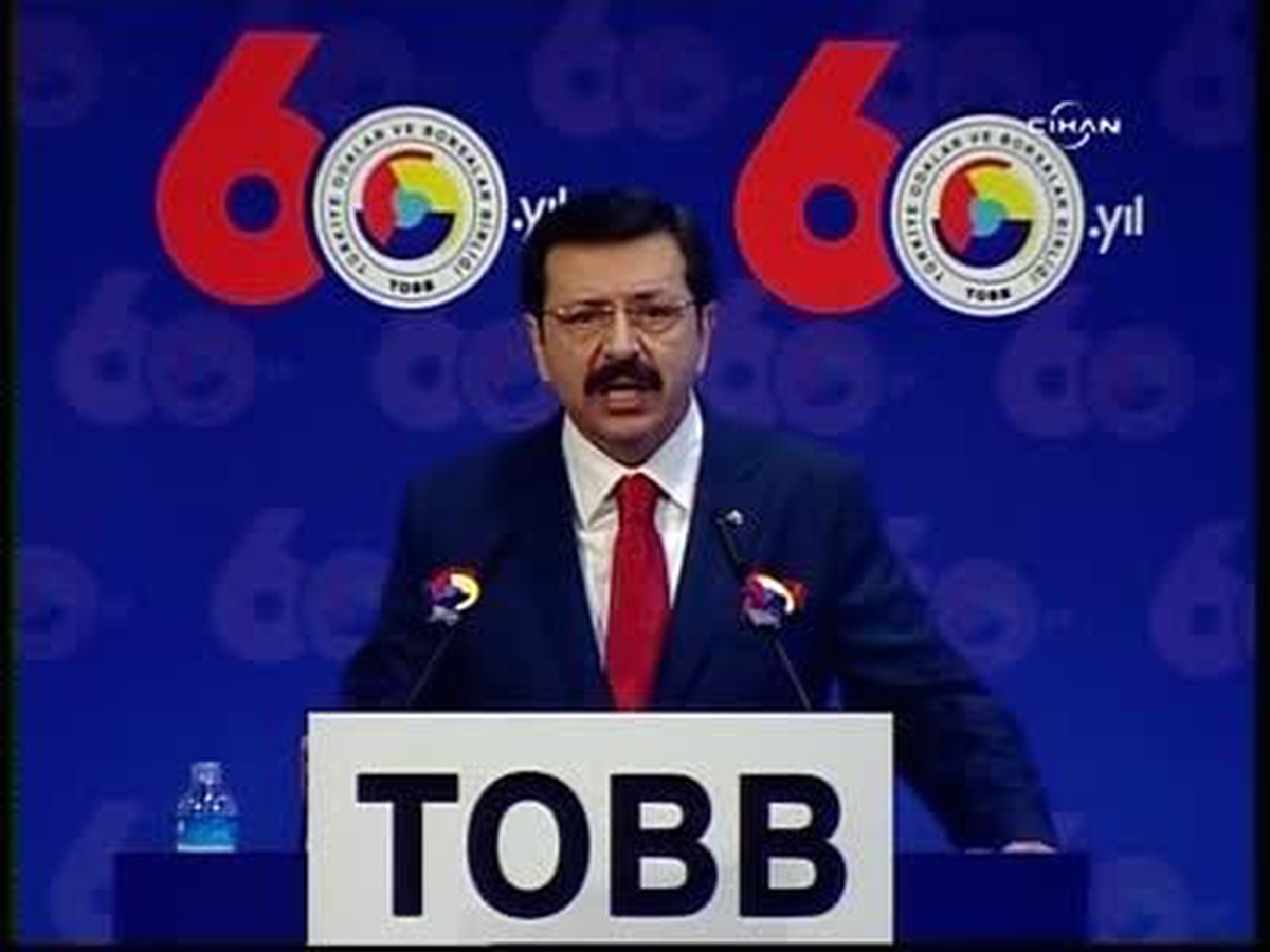 TOBB Başkanı Hisarcıklıoğlu."Biz Artık, Mazlumu ve Güçsüzü Koruyan, Herkesin Adaletinden Emin...