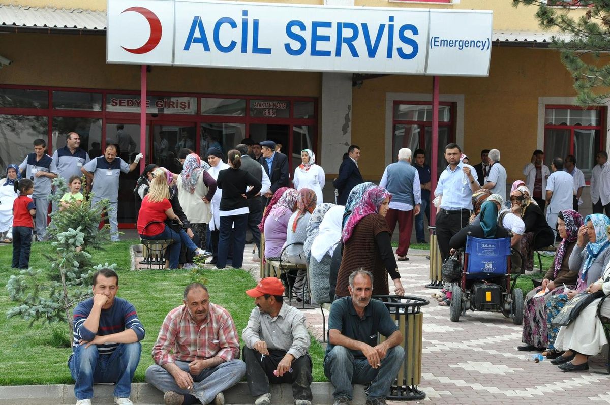Yerköy Devlet Hastanesi\'nde Yapılan Tatbikat Gerçeğini Aratmadı