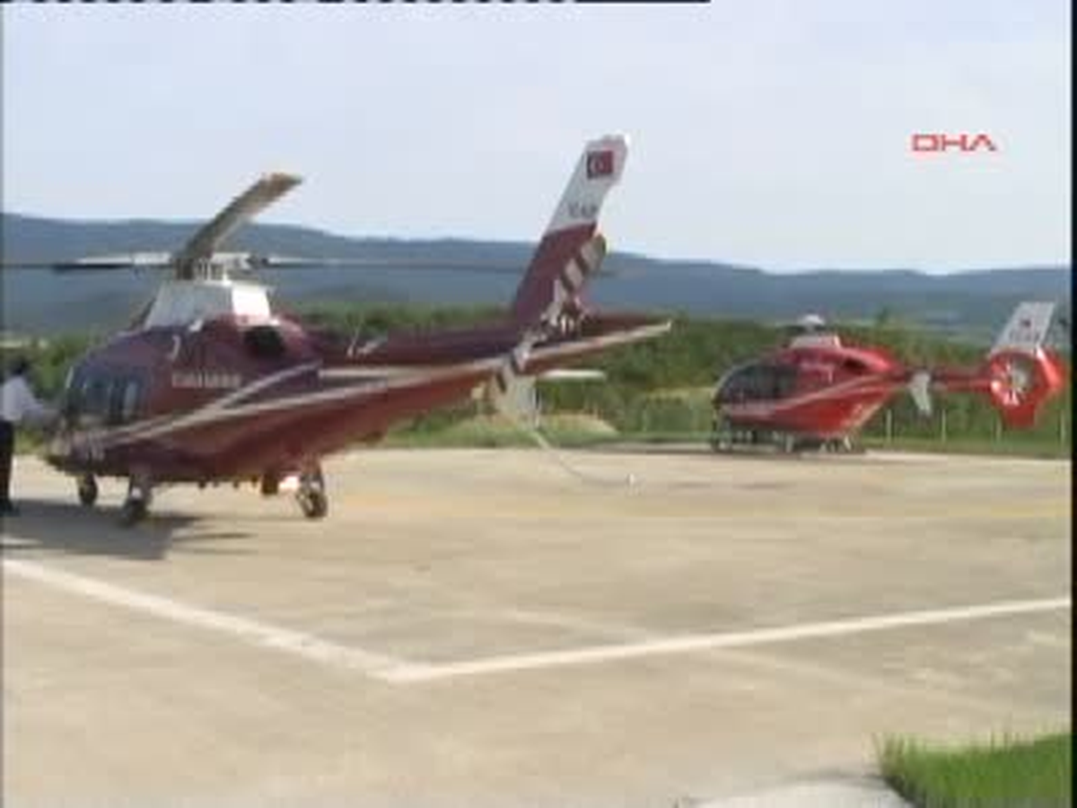 Ambulans Helikopterin Yakıtı Azalınca Bebek İkinci Helikopterle Götürüldü Karabük'te, Erken Doğum...