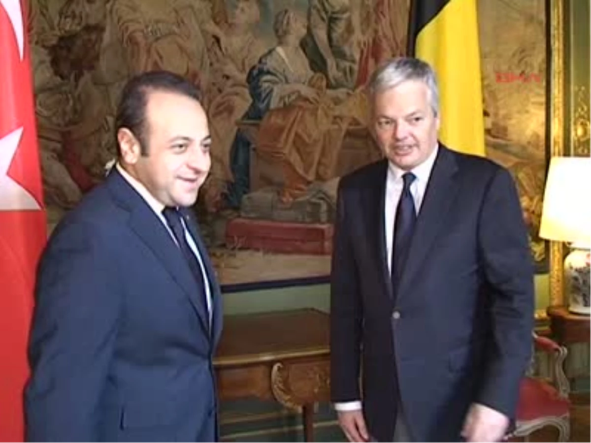 Bakan Bağış Belçika Dışişleri Bakanı Didier Reynders ile Görüştü