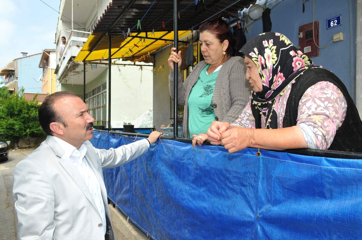 Başkan Doğan\'dan Yenimahalle Turu