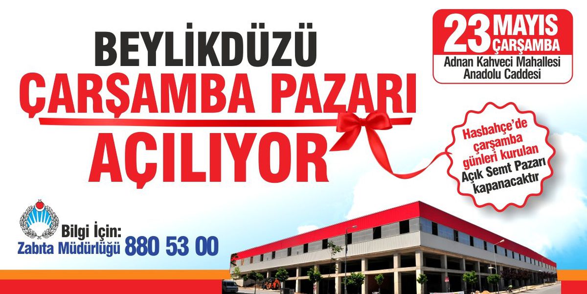 Beylikdüzü Çarşamba Pazarı Artık Yeni Yerinde Tezgahlarını Açıyor!