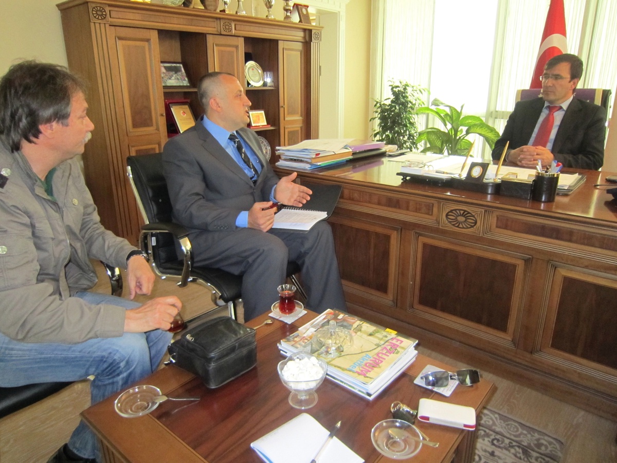 Erzurum'da Uluslar Arası Futbol Turnuvası Hazırlığı