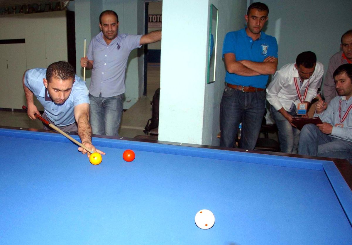 Hakkari\'de Bilardo Turnuvası