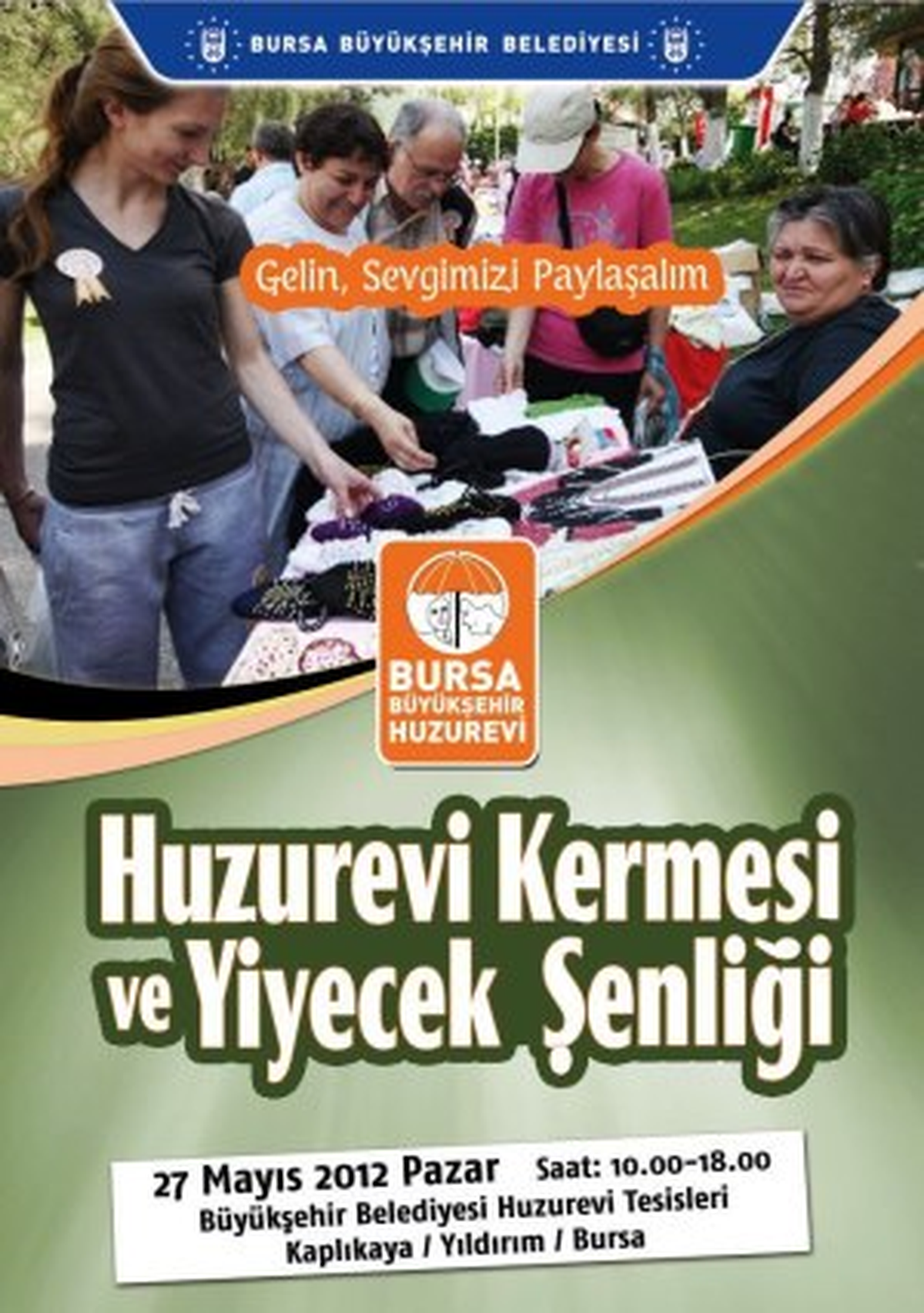 Huzurevinde Kermes Heyecanı