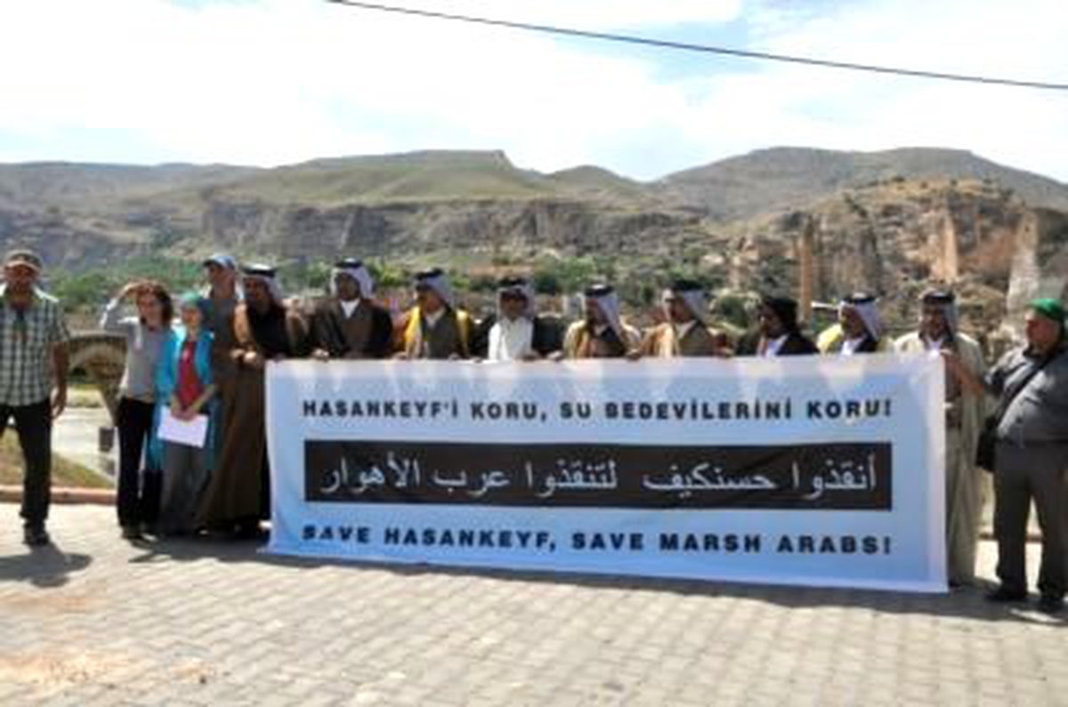 Iraklı Su Bedevileri Hasankeyf\'te Ilısu Barajını Protesto Etti