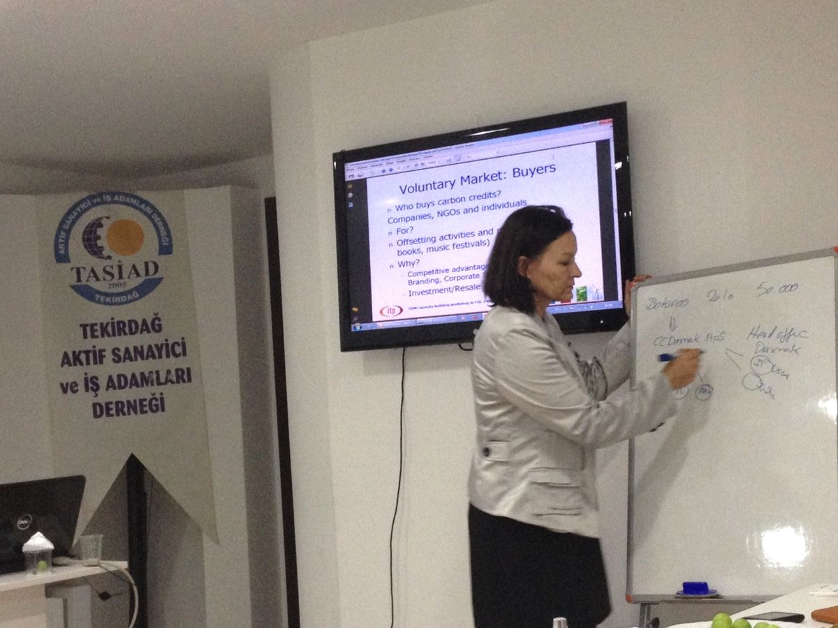 İşadamları Karbon Kredisi Hakkında Bilgilendirildi