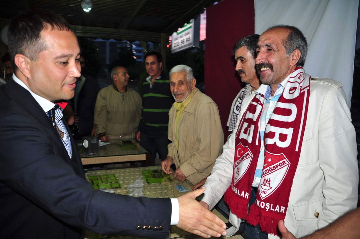 Manisa'daki Elazığlılardan Süper Lig Coşkusu