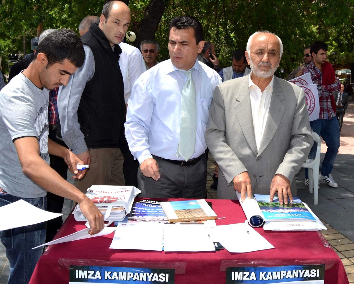 Mazlumder\'den İmza Kampanyası