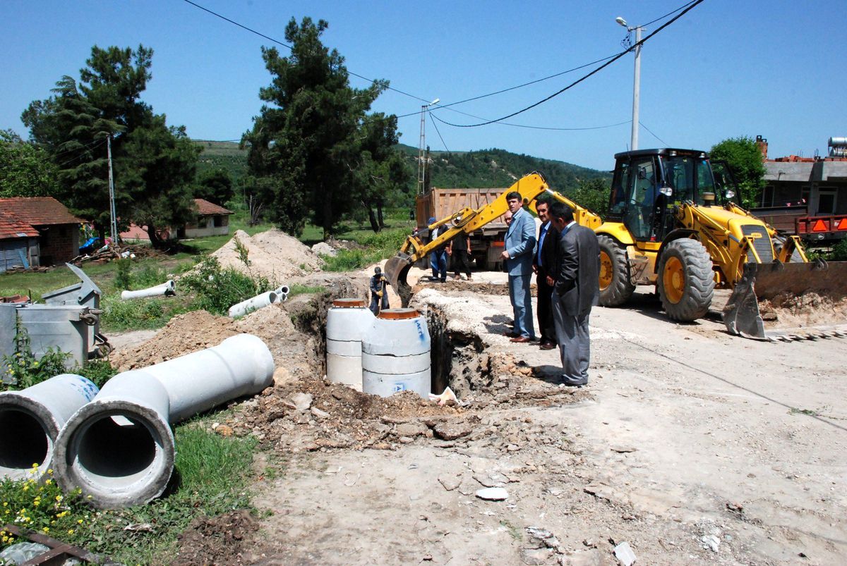 Mudanya Köylerinde Alt Yapı Hamlesi