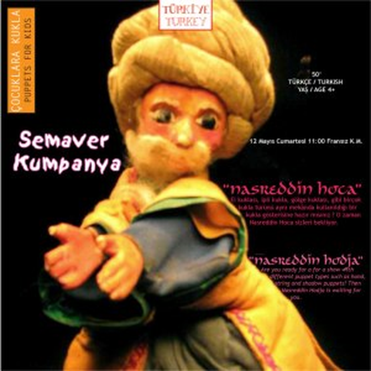 Nasreddin Hoca Kukla Oyununu Kaçıranlara