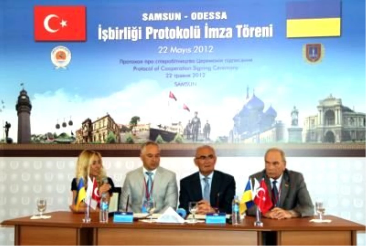 Samsun-Odessa İşbirliği Protokolü İmzalandı