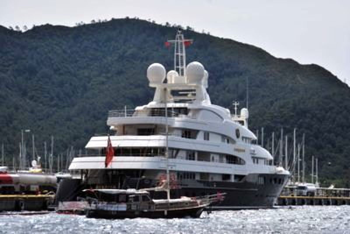 Ürdün Kralı Abdullah'ın Yatı Marmaris'te