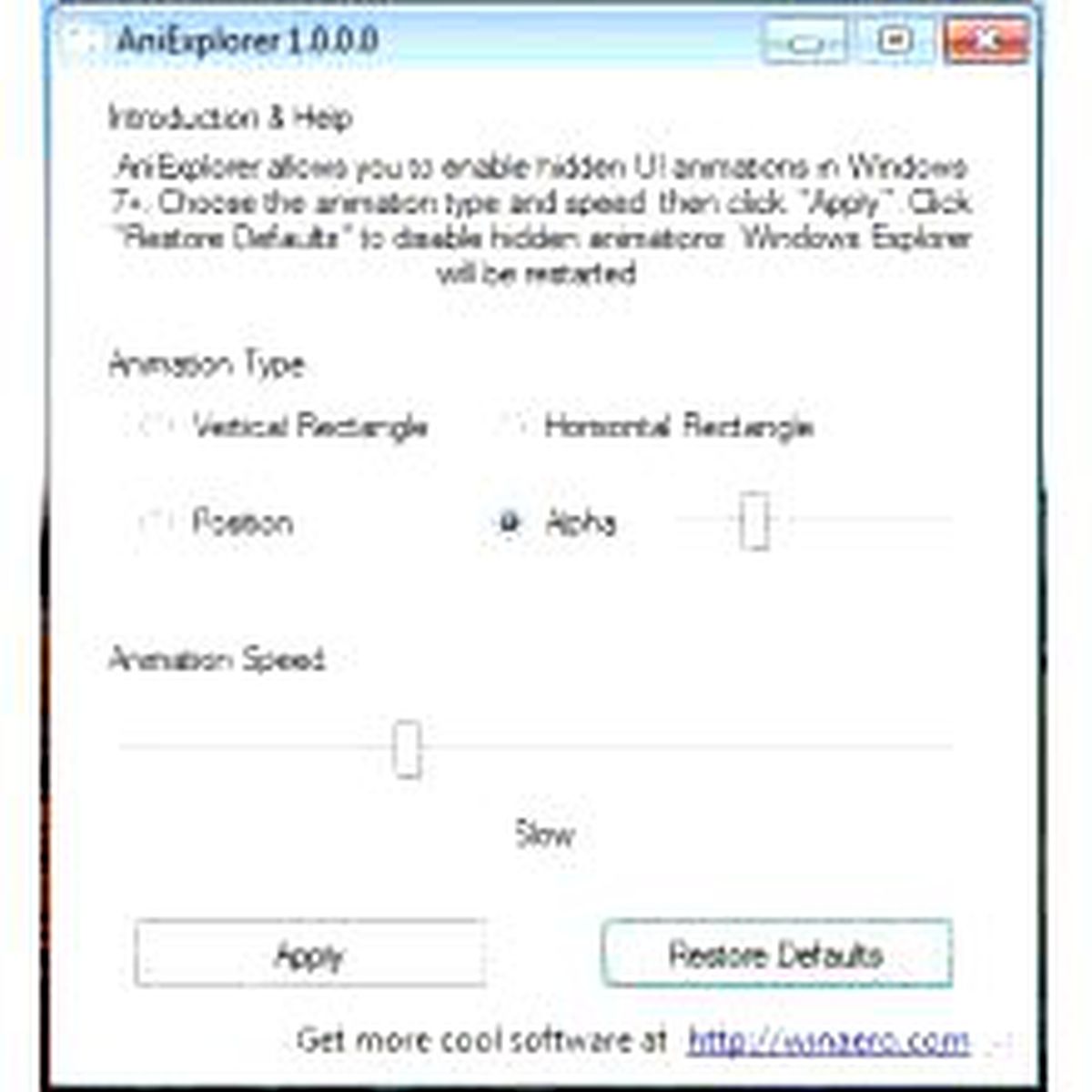 Windows Gezgini\'nin Animasyonlarını Açın!