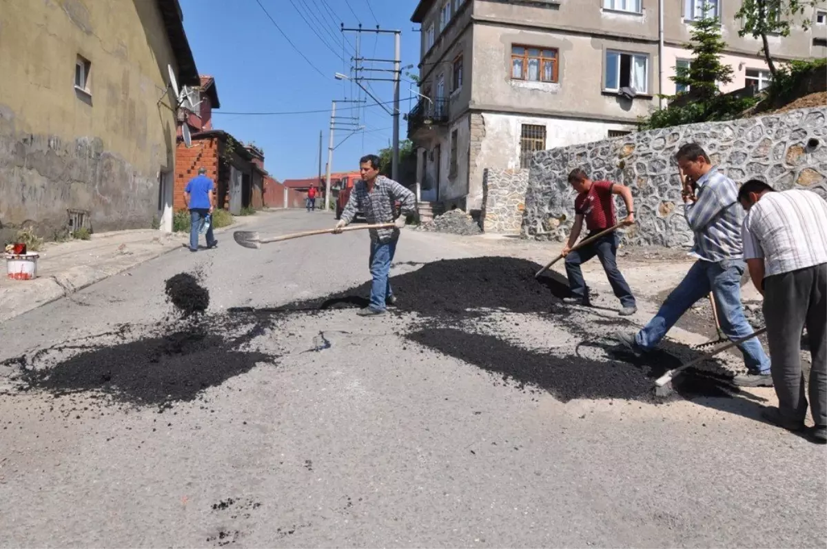 Zonguldak Belediyesi'nden Asfalt Çalışması