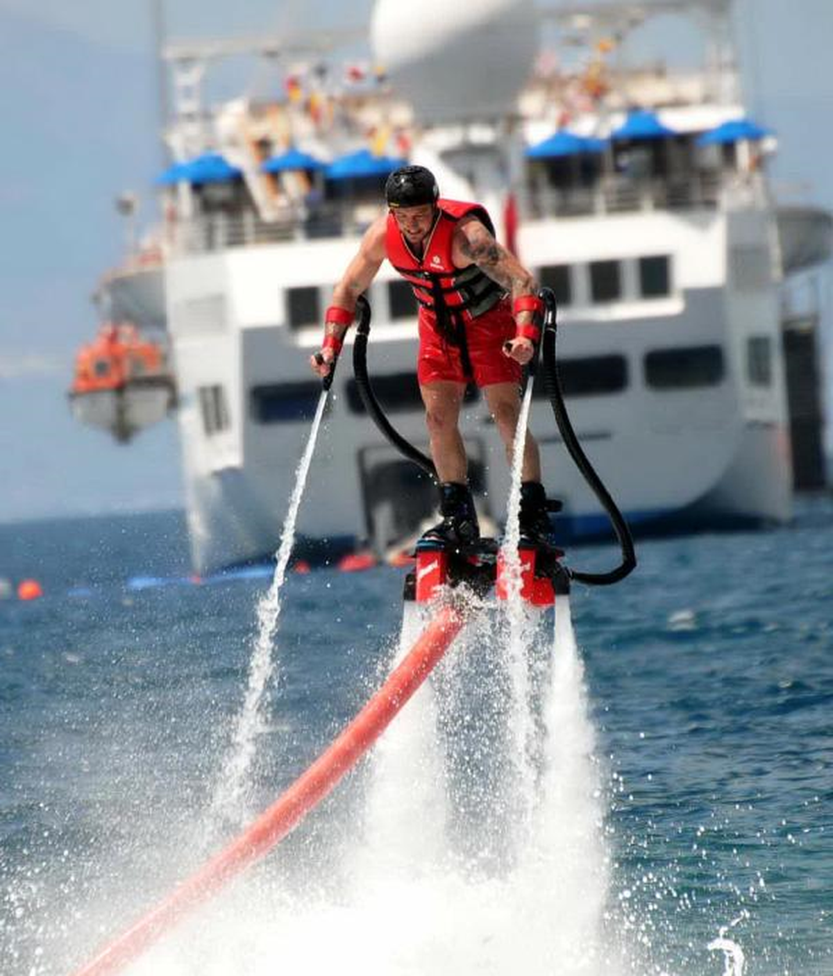 Bodrum'da Flyboard Çılgınlığı