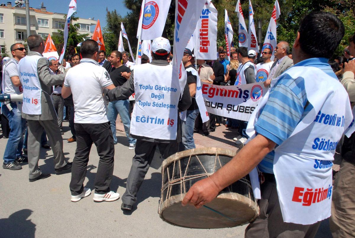 Burdur\'da Bir Gün İş Bırakma Eylemi