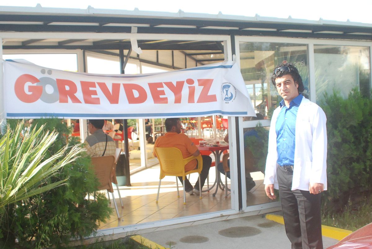Didim Devlet Hastanesi\'nde Grev Var