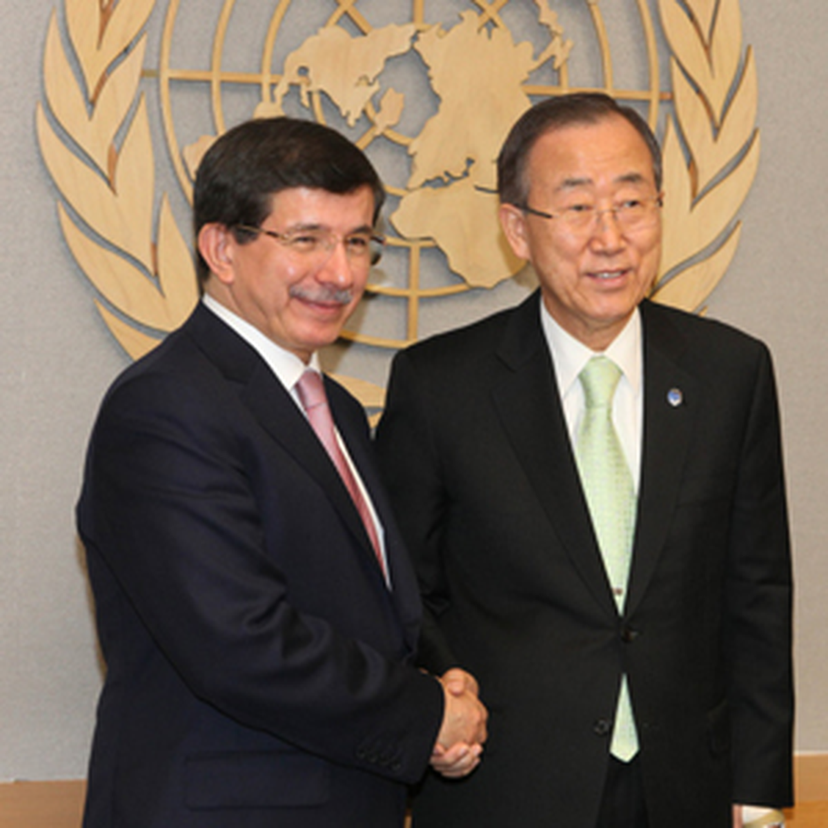 Dışişleri Bakanı Davutoğlu-Bm Genel Sekreteri Ban Görüşmesi